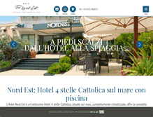 Tablet Screenshot of hotelnordest.com